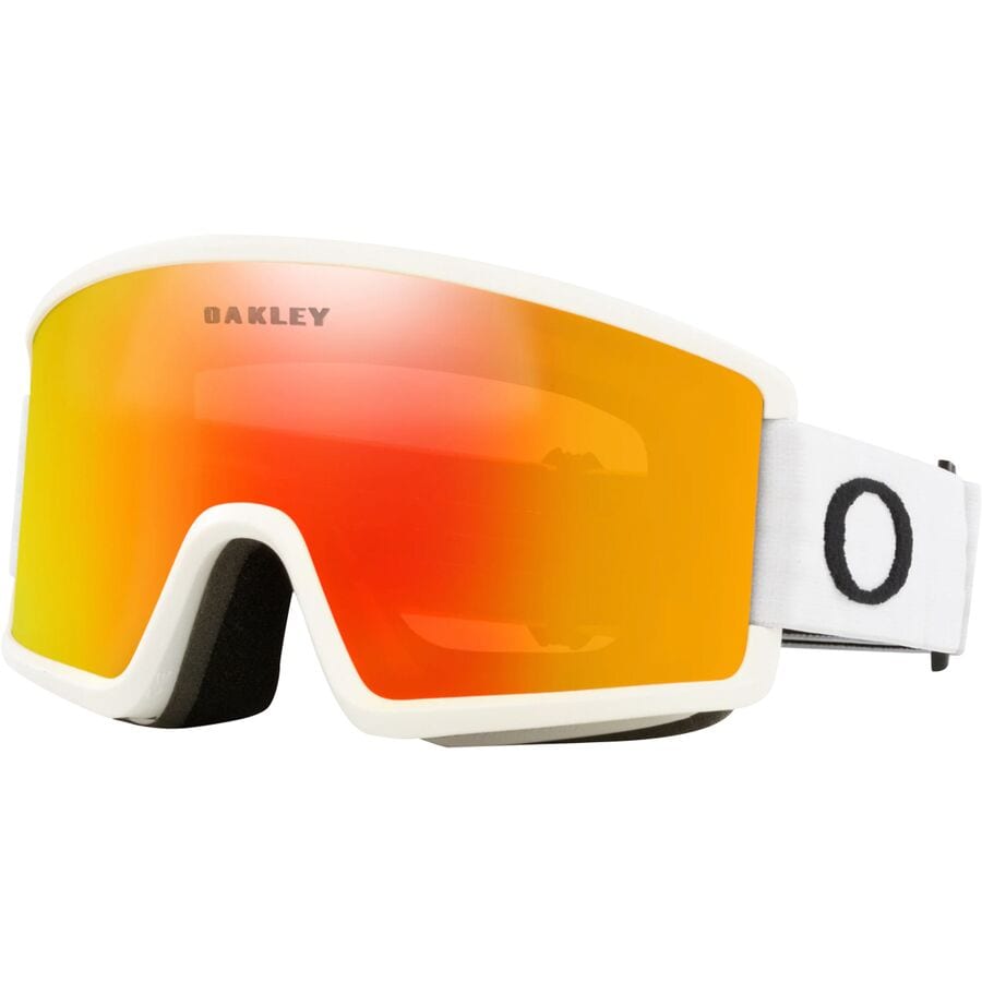 (取寄) オークリー ターゲット ライン M ゴーグルズ Oakley Target Line M Goggles Matte White/Fire Irid