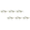 (取寄) モンタナフライカンパニー ギャループズ メナージュ ア ダンジョン - 6 パック Montana Fly Company Galloup's Menage A Dungeon - 6 Pack White/Grey(4)