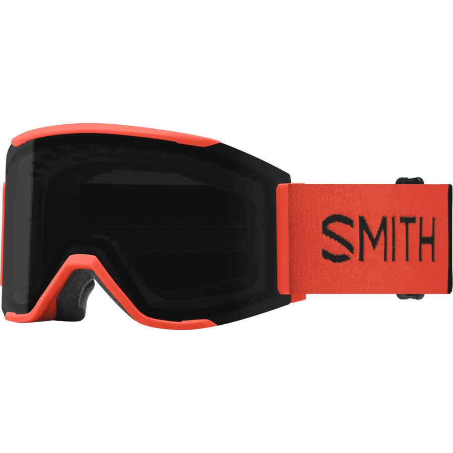 (取寄) スミス スクアッド マグ ゴーグルズ Smith Squad MAG Goggles Poppy/ChromaPop Sun Black/ChromaPop Storm Blue Sensor Mirror