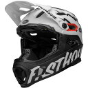 (取寄) ベル スーパー DH ミプス ヘルメット Bell Super DH Mips Helmet Fasthoue Matte/Gloss White/B...