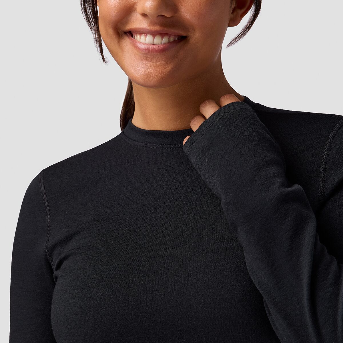 (取寄) バックカントリー レディース メリノ ミッドウエイト クルー ベースレイヤ...