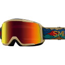 (取寄) スミス キッズ デアデビル OTG ゴーグルズ - キッズ Smith kids Daredevil OTG Goggles - Kids' Sandstorm Summits/Red Sol-X Mirror