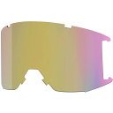 (取寄) スミス スクアッド ゴーグルズ リプレイスメント レンズ Smith Squad Goggles Replacement Lens Chromapop Storm Yellow Flash