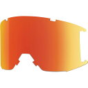 (取寄) スミス スクアッド ゴーグルズ リプレイスメント レンズ Smith Squad Goggles Replacement Lens Chromapop Everyday Red Mirror