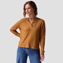 (取寄) ストイック レディース ウィッキング ワッフル ロングスリーブ ヘンリー - ウィメンズ Stoic women Wicking Waffle Long-Sleeve Henley - Women's Brown Sugar