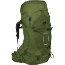 (取寄) オスプレー エーテル 65L バックパック Osprey Packs Aether 65L Backpack Garlic Mustard Green