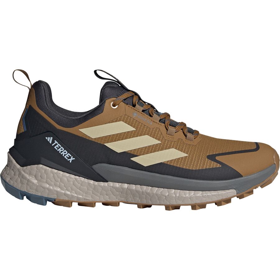(取寄) アディダステレックス メンズ テレックス フリー ハイカー 2 ロー Gtx シューズ - メンズ Adidas TERREX men Terrex Free Hiker 2 Low GTX Shoe - Men's Bronze Strata/Savannah/Carbon