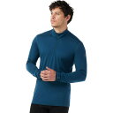 (取寄) スマートウール メンズ クラシック オール-シーズン メリノ 1/4-ジップ ベースレイヤー- トップ - メンズ Smartwool men Classic All-Season Merino 1/4-Zip Baselayer Top - Men's Twilight Blue