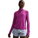 (取寄) ナイキ レディース スウィフト エレメント ドライ-フィット UV 1/2-ジップ トップ - ウィメンズ Nike women Swift Element Dri-Fit UV 1/2-Zip Top - Women's Hot Fuchsia/Plum Dust/Reflective Silver(4)