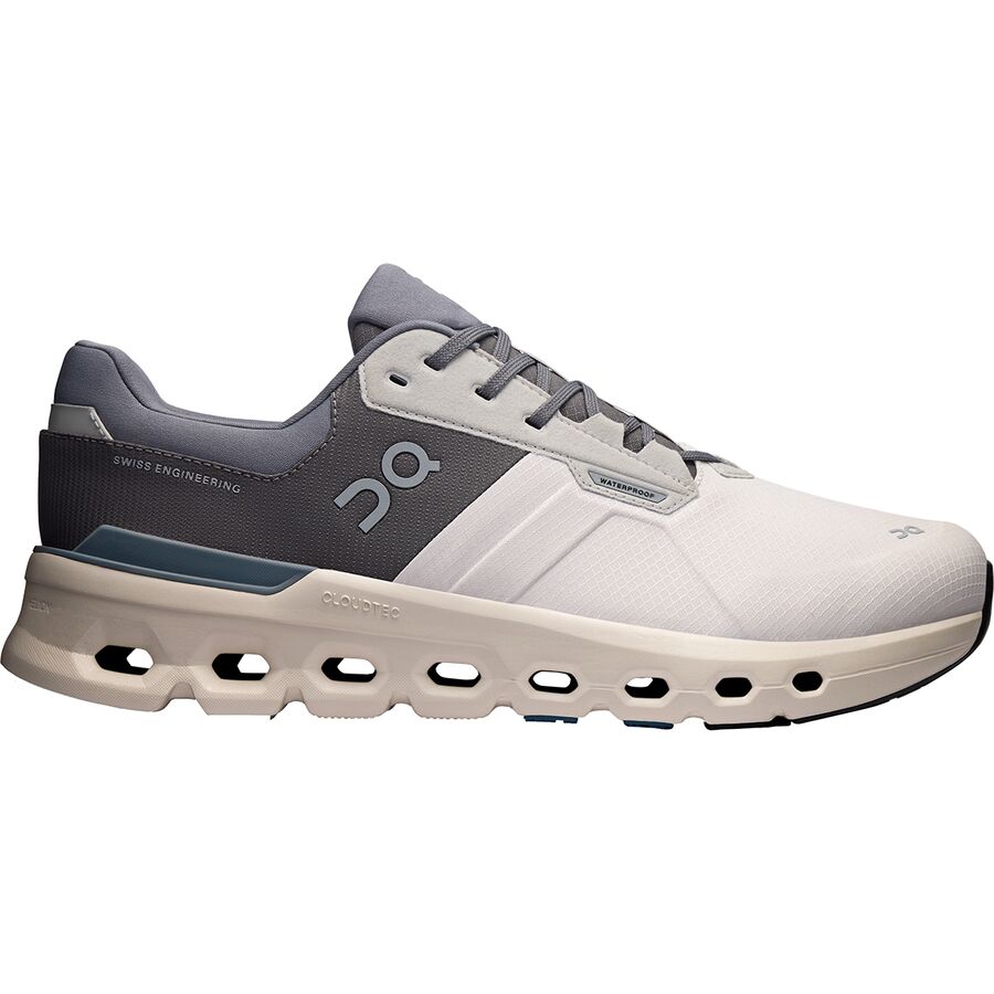 (取寄) オンランニング メンズ クラウドランナー 2 ウォータープルーフ シューズ - メンズ On Running men Cloudrunner 2 Waterproof Shoe - Men's Wolf/Dust