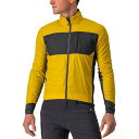 (取寄) カステリ メンズ アンリミテッド パフィー ジャケット - メンズ Castelli men Unlimited Puffy Jacket - Men's Goldenrod/Dark Gray