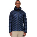 (取寄) マムート メンズ ブロード ピーク イン フーデット ジャケット - メンズ Mammut men Broad Peak IN Hooded Jacket - Men's Marine/Black(4)