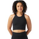 (取寄) スマートウール レディース アクティブ クロップ ブラ - ウィメンズ Smartwool women Active Crop Bra - Women's Black