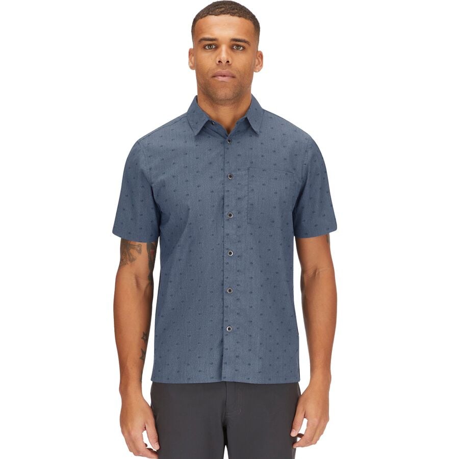 ()   եå  -  Rab men Offgrid Shirt - Men's Tempest Blu...