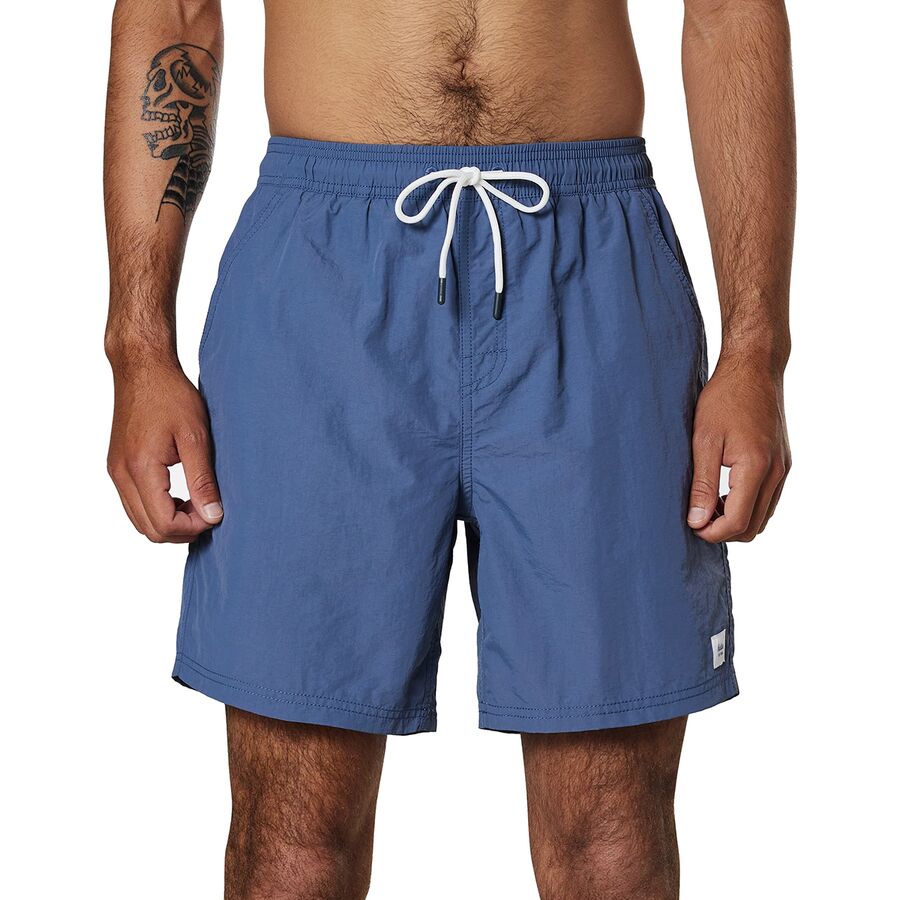 (取寄) ケイティン メンズ プールサイド ボレー スイム トランク - メンズ Katin men Poolside Volley Swim Trunk - Men's Washed Blue