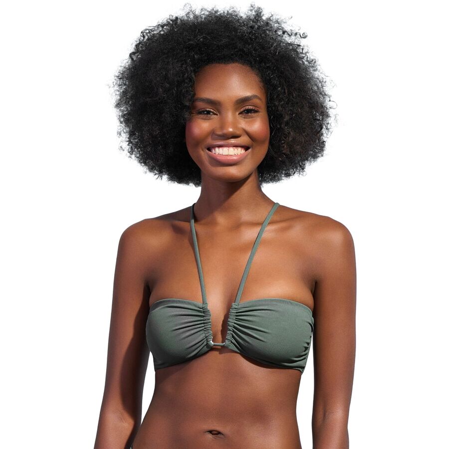 (取寄) マージ レディース ウルスレ ビキニ トップ - ウィメンズ Maaji women Ursule Bikini Top - Women's Crocodile Green