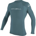 (取寄) オニール メンズ ベーシック スキンズ 50+ ロングスリーブ ラッシュガード - メンズ O'Neill men Basic Skins 50+ Long-Sleeve Rashguard - Men's Dusty Blue