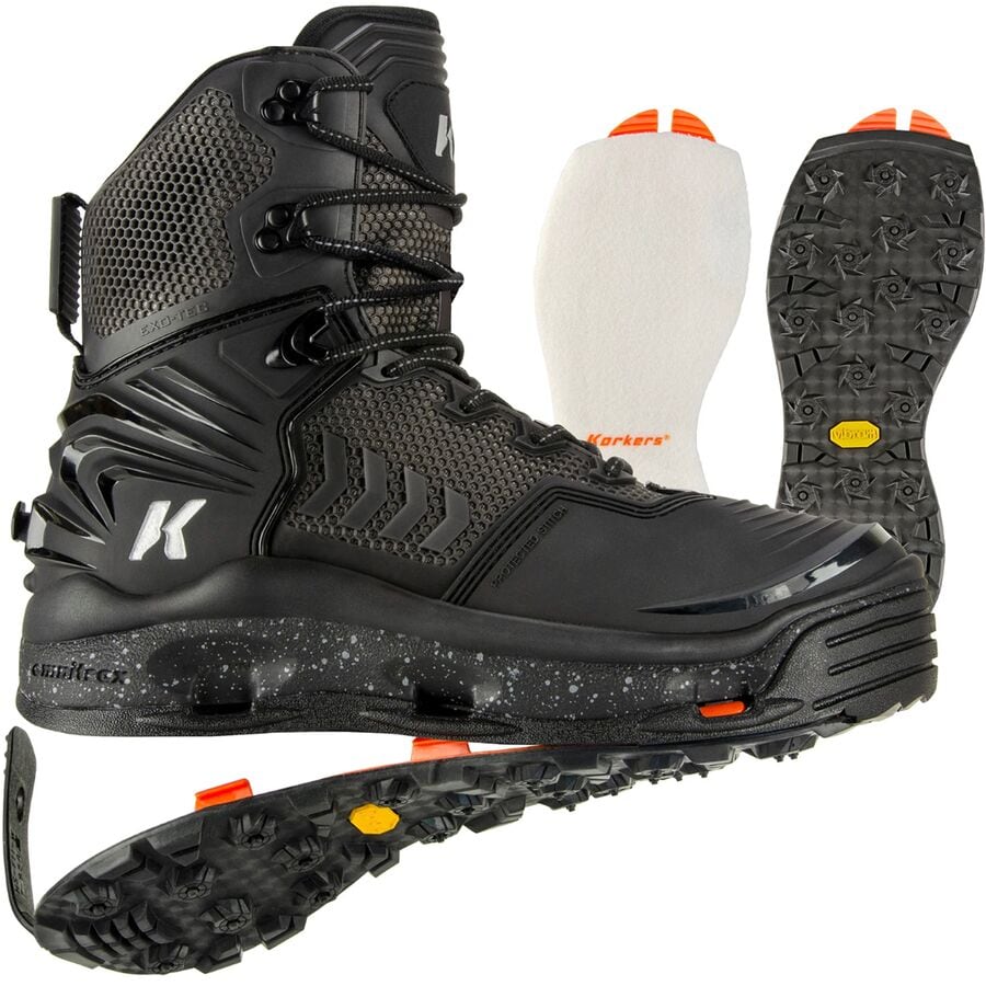 ()  С ץ ǥ ֡ Korkers River Ops Wading Boot Felt & Vi...