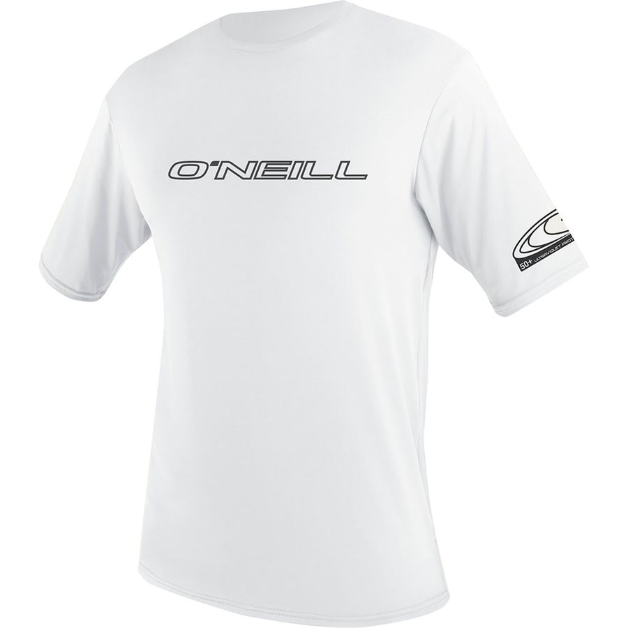(取寄) オニール メンズ ベーシック スキンズ ラッシュ Tシャツ - メンズ O'Neill men Basic Skins Rash T-Shirt - Men's White