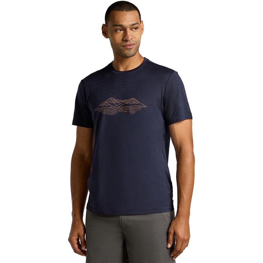 美中古品☆icebreaker アイスブレーカー 半袖Tシャツ メリノ