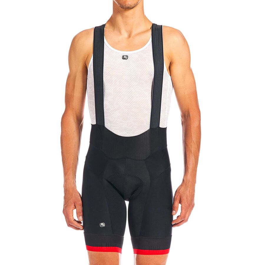 (取寄) ジョルダーナ メンズ FR-C プロ ビブ ショート - メンズ Giordana men FR-C Pro Bib Short - Men's Black/Red