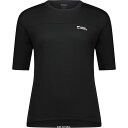 (取寄) モンスロイヤル レディース ディバージョン メリノ ショートスリーブ バイク ジャージ - ウィメンズ Mons Royale women Diversion Merino Short-Sleeve Bike Jersey - Women's Black(4)
