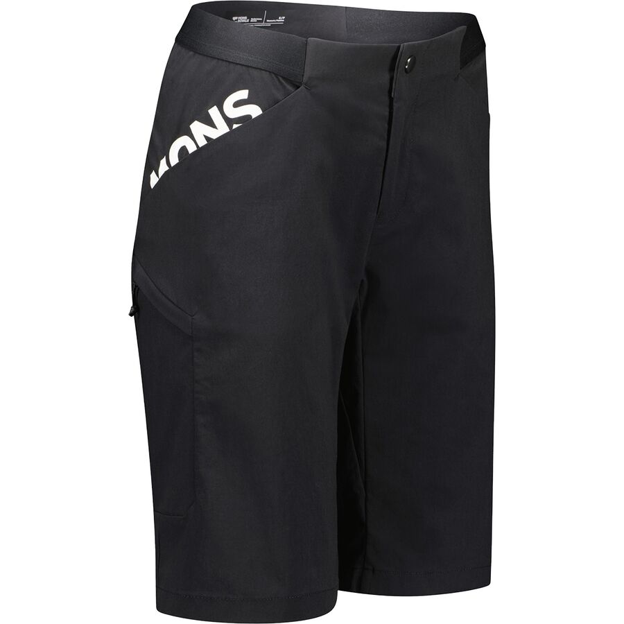 (取寄) モンスロイヤル レディース ディバージョン メリノ トレイル バイク ショート - ウィメンズ Mons Royale women Diversion Merino Trail Bike Short - Women's Black