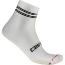(取寄) カステリ レディース アニマ 7 ソック - ウィメンズ Castelli women Anima 7 Sock - Women's White