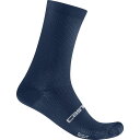 (取寄) カステリ エスプレッソ 18 ソック Castelli Espresso 18 Sock Belgian Blue