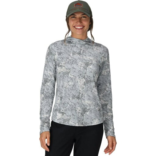 (取寄) シムス レディース ソーラーフレックス パーカー - ウィメンズ Simms women Solarflex Hoodie - Women's Back Eddy White (取寄) シムス レディース ソーラーフレックス パーカー - ウィメンズ Simms women Solarflex Hoodie - Women's Back Eddy White