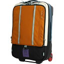 (取寄) トポデザイン グローバル トラベル 44L ローラー バッグ Topo Designs Global Travel 44L Roller Bag Pond Blue/Spice