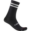 (取寄) カステリ オリジナル 18 ソック Castelli Originale 18 Sock Black/White