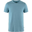 (取寄) フェールラーベン メンズ アビスコ ウール ショートスリーブ シャツ - メンズ Fjallraven men Abisko Wool Short-Sleeve Shirt - Men's Dawn Blue