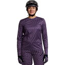 (取寄) トロイリーデザインズ レディース リリウム ロングスリーブ ジャージ - ウィメンズ Troy Lee Designs women Lilium Long-Sleeve Jersey - Women's Twisted Checkers Deep Purple(4)