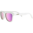 (取寄) グダー OG ポーラライズド サングラス Goodr OG Polarized Sunglasses Side Scroll Eye Roll/White