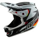 (取寄) トロイリーデザインズ D4 カーボン ミプス ヘルメット Troy Lee Designs D4 Carbon Mips Helmet Optic Black(4)