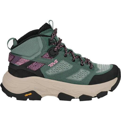 (取寄) テバ レディース グランドビュー マックス ベント ハイキング ブーツ - ウィメンズ Teva women Grandview Max Vent Hiking Boot - Women's Silver Pine/Eggplant Purple (取寄) テバ レディース グランドビュー マックス ベント ハイキング ブーツ - ウィメンズ Teva women Grandview Max Vent Hiking Boot - Women's Silver Pine/Eggplant Purple