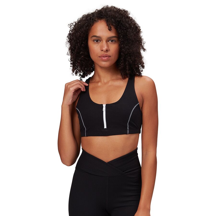(取寄) イヤー オブ アワーズ レディース X リンジー ジップ フロント ブラ - ウィメンズ Year of Ours women x Lindsey Zip Front Bra - Women's Black