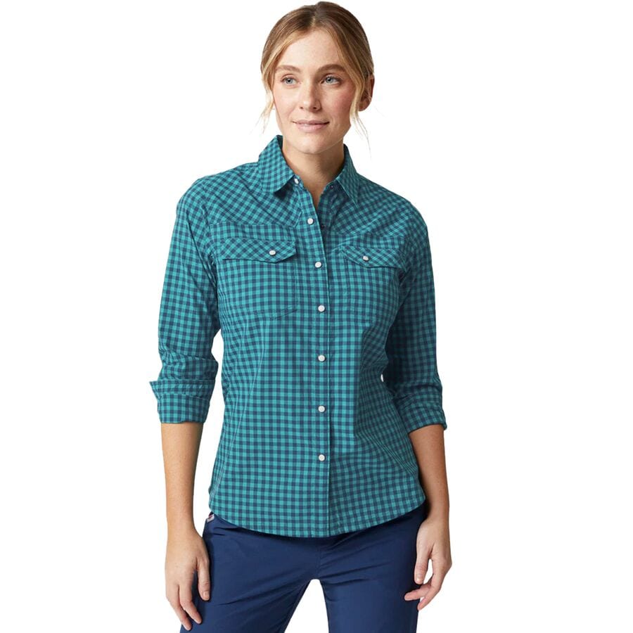 (取寄) スティオ レディース エディ ロングスリーブ シャツ - ウィメンズ STIO women Eddy Long-Sleeve Shirt - Women's Rapids Gingham