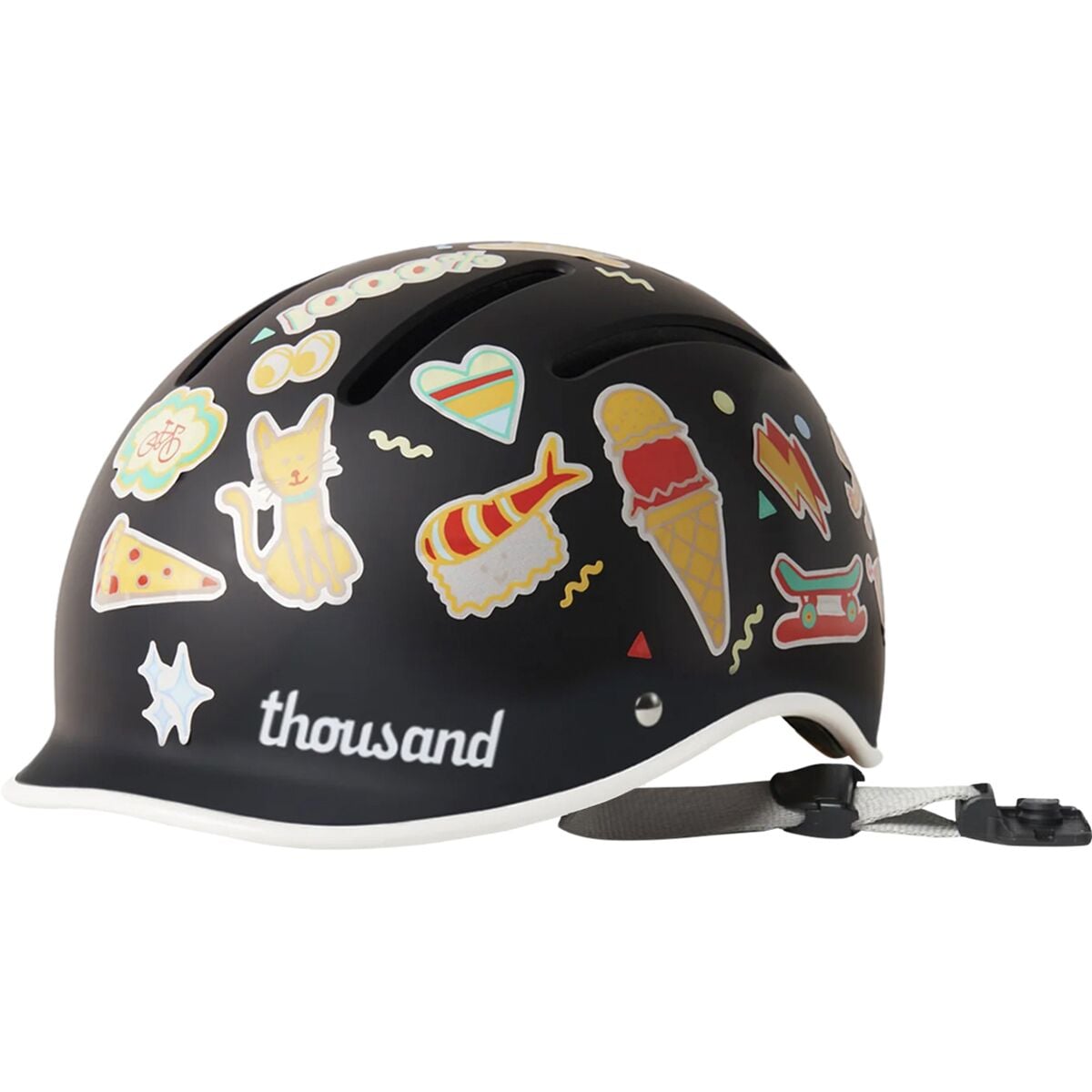 (取寄) サウザンド キッズ JR 2 ヘルメット - キッズ Thousand kids Jr 2 Helmet - Kids' Carbon Black 2
