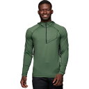 () ubN_Ch Y AyO[ v p[J[ Black Diamond men Alpenglow Pro Hoodie - Men's Arbor Green