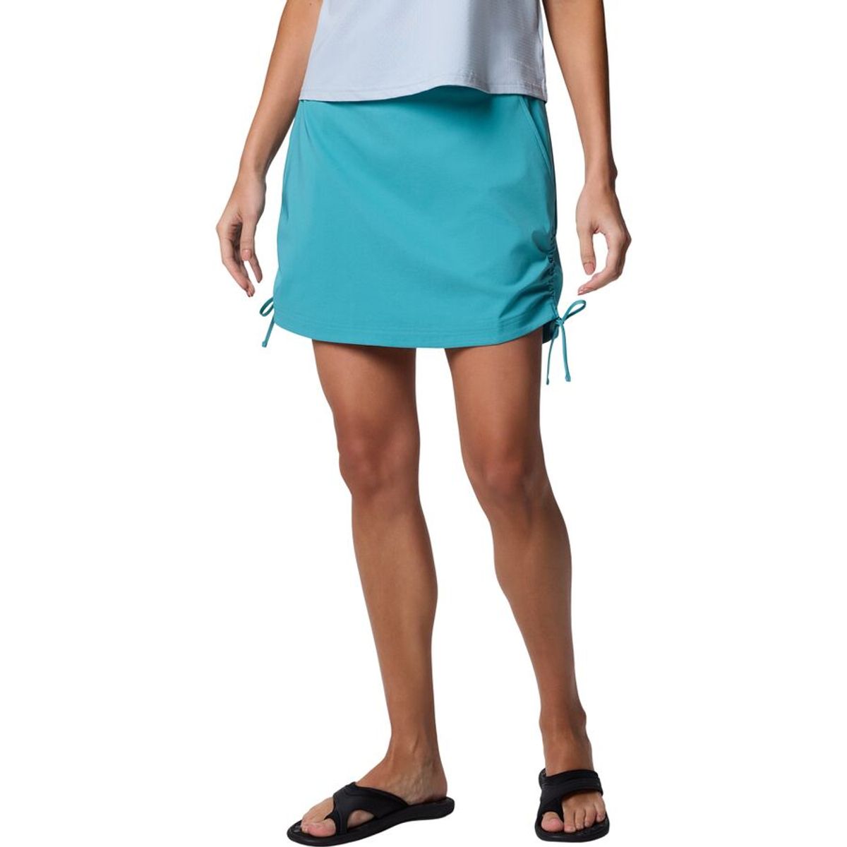 (取寄) コロンビア レディース オール シーズンズ ルーシュド スコート - ウィメンズ Columbia women All Seasons Ruched Skort - Women's Teal