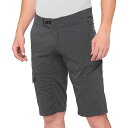 (取寄) 100% メンズ ライドキャンプ ショート - メンズ 100% men Ridecamp Short - Men's Charcoal