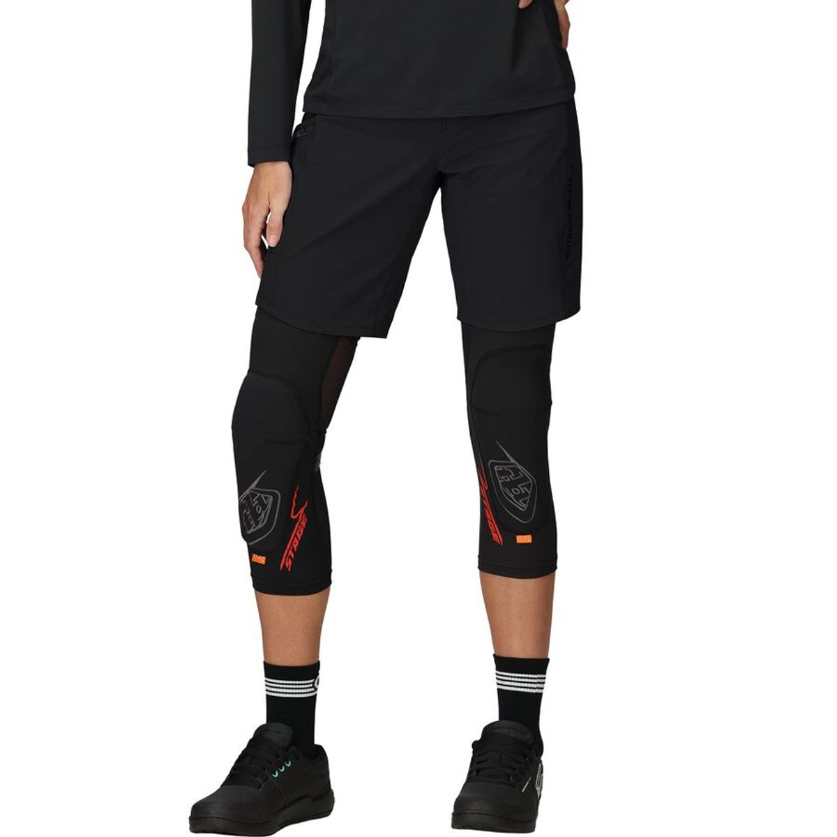 (取寄) アウトドア リサーチ レディース フリーホイール ライト ライド ショート - ウィメンズ Outdoor Research women Freewheel Lite Ride Short - Women's Black