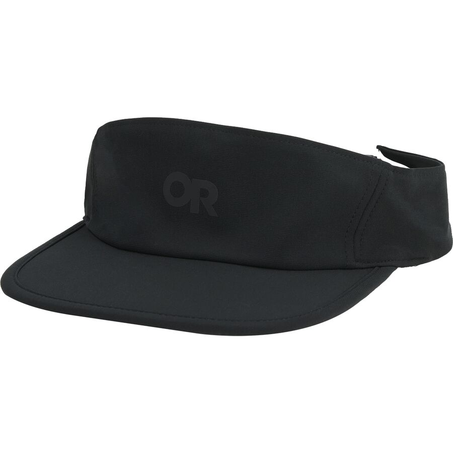 (取寄) アウトドア リサーチ トレイル Lt バイザー Outdoor Research Trail LT Visor Black