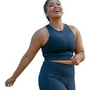(取寄) ガールフレンドコレクティブ レディース ディラン スポーツ ブラ - ウィメンズ Girlfriend Collective women Dylan Sports Bra - Women's Midnight