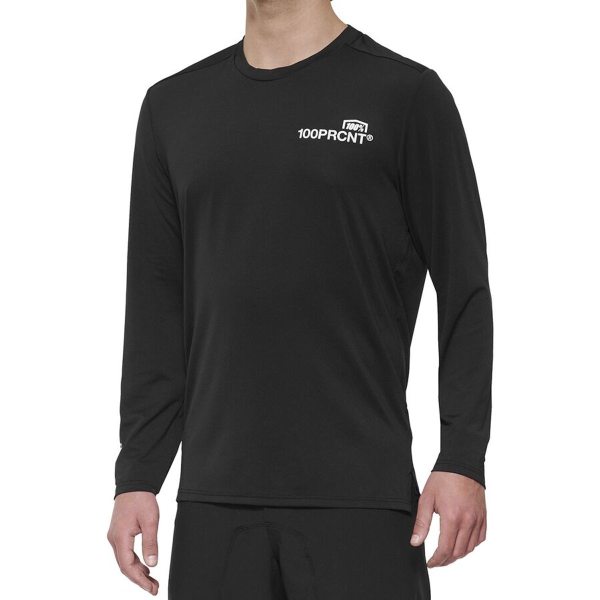 (取寄) 100% メンズ エアマチック ロング-スローブ ジャージ - メンズ 100% men Airmatic Long-Sleeve Jersey - Men's Black