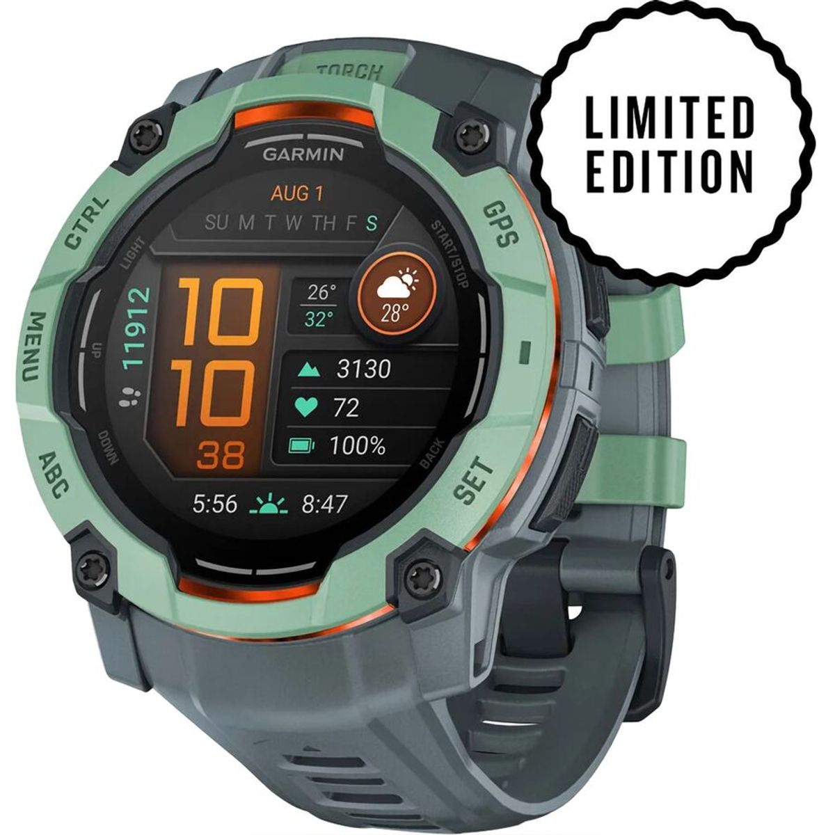 (取寄) ガーミン インスティンクト 3 スポーツ ウォッチ Garmin Instinct 3 AMOLED Sport Watch Neotropic/Twilight