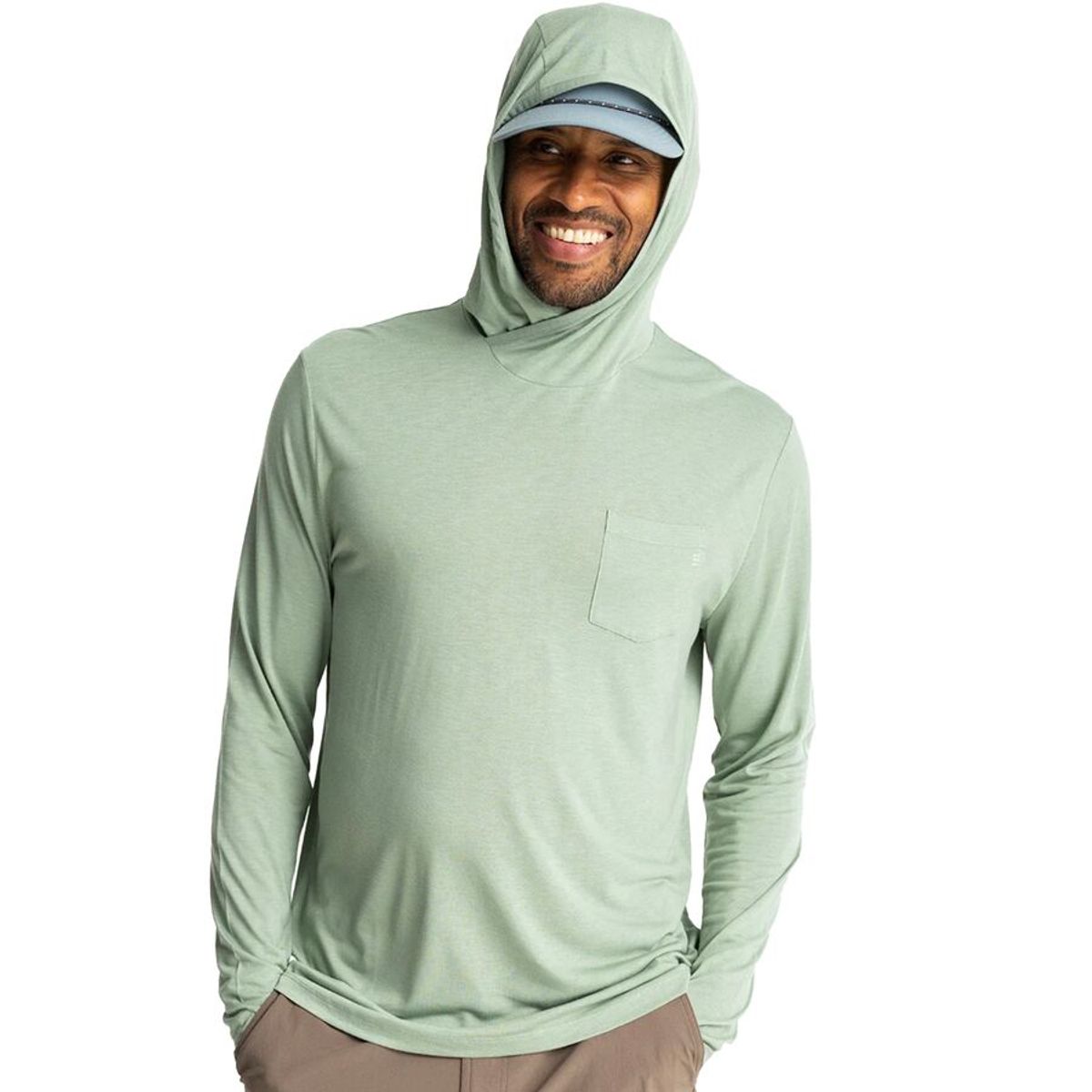 (取寄) フリーフライ メンズ ライトウェイト ブーディ - メンズ Free Fly men Lightweight Hoodie - Men's Palm Green