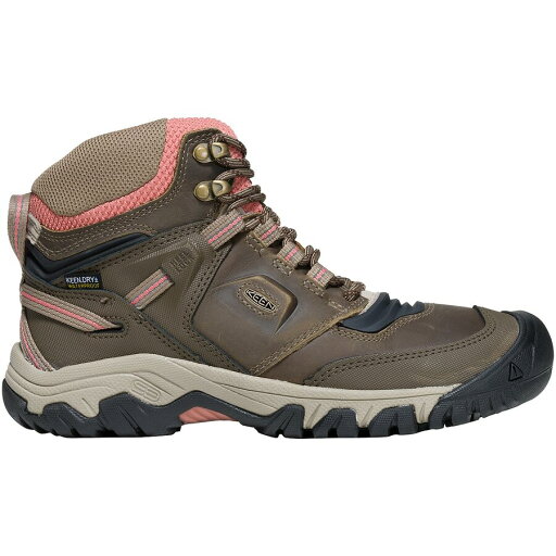 (取寄) キーン レディース リッジ フレックス ミッド Wp ハイキング ブーツ - ウィメンズ KEEN women Ridge Flex Mid WP Hiking Boot - Women's Timberwolf/Brick Dust (取寄) キーン レディース リッジ フレックス ミッド Wp ハイキング ブーツ - ウィメンズ KEEN women Ridge Flex Mid WP Hiking Boot - Women's Timberwolf/Brick Dust